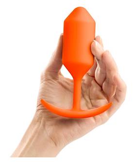 B-vibe Snug Plug 3 Orange