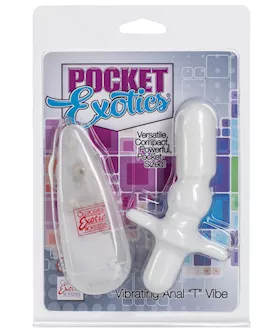 Pocket Exotics Anal T Vibe  Ivory