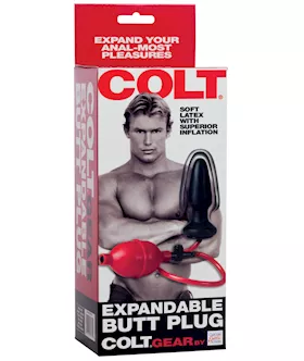 COLT Expandable Butt Plug  Black