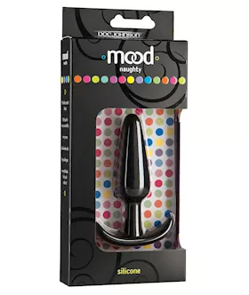 Mood Naughty Butt Plug Medium  Black