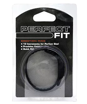Perfect Fit Speed Shift 17 Adjustments Cock Ring  Black