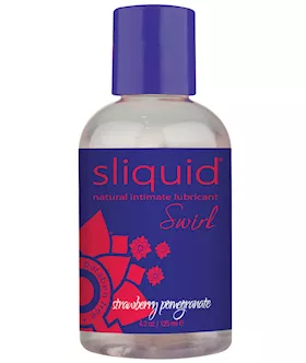 Sliquid Naturals Swirl Lubricant 42 oz Strawberry Pomegranate