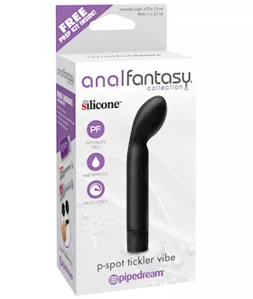 Anal Fantasy Collection P Spot Tickler Vibe  Black
