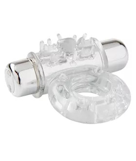 Nu Sensuelle Mate Ultra Bullet Ring Cockring 7 Function  Clear
