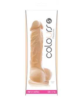 Colours Pleasures 5quot Dildo wSuction Cup  Flesh