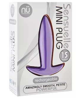 Nu Sensuelle Mini Butt Plug  Purple