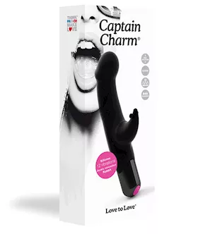 Love to Love Captain Charm Rabbit  Black