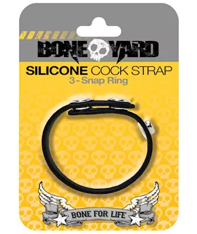 Boneyard Cock Strap  Black