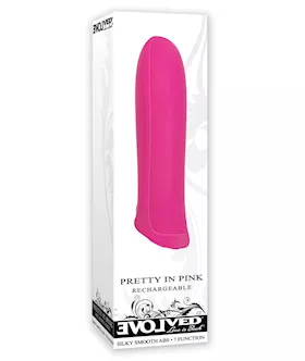 Evolved Pretty In Pink Rechargable Bullet  Pink