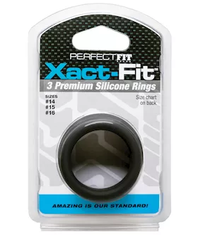 Perfect Fit Xact Fit 3 Ring Kit SM  Black