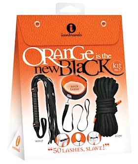 The 9039s Orange is the New Black Kit 3  50 Lashes Slave