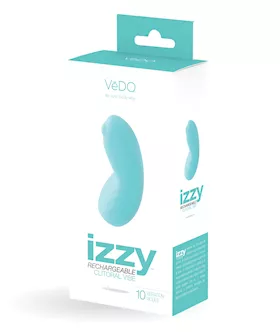 VeDO Izzy Rechargeable Clitoral Vibe  Turquoise