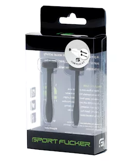 Sport Fucker Cum Plug Kit  Black