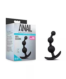 Blush Anal Adventures Small Beads  Black