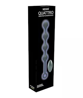 Nexus Quattro Vibrating Anal Balls  Black