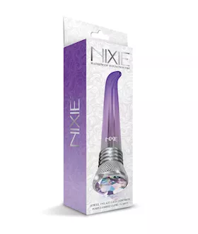 Nixie Waterproof GSpot Vibe   10 Function Purple Ombre Glow