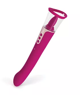Succion Sucking GSpot Vibrator  3 Function Purple