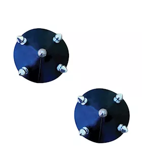 Neva Nude Cruel Intentions Studded Pasties  Black OS