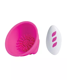 Nina Vibrating Nipple Suckers  Pink