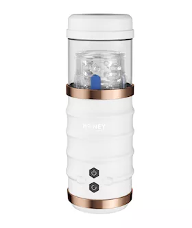 Warrior Auto Thrusting Male Masturbator  White