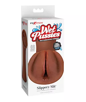 PDX Extreme Wet Pussies Slippery Slit  Brown