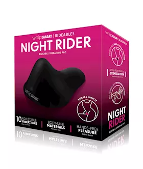 Whipsmart Rideables Night Rider Vibrating Pad  Black