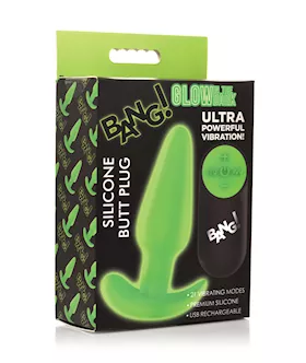 Bang Glow in the Dark 21X Remote Controlled Butt Plug