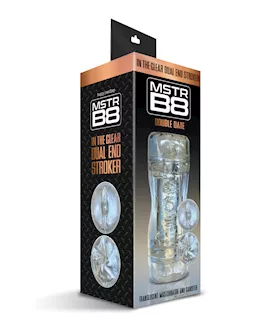 MSTR B8 Double Date  In the Clear Dual End Stroker