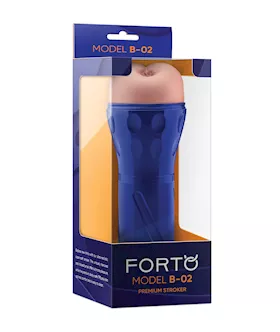 Forto Model B02 HardSide Ass Masturbator  Light
