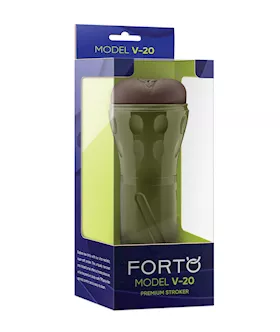 Forto Model V20 HardSide Vagina Masturbator  Dark