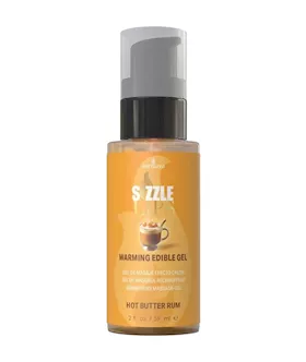 Sizzle Lips Butter Rum Warming Gel  59ml