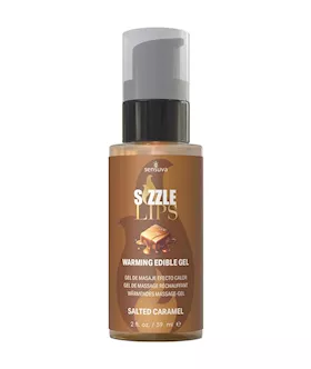 Sizzle Lips Salted Caramel Warming Gel  59ml