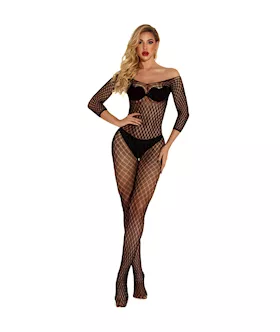 Entice Gingham Goddess Bodystocking