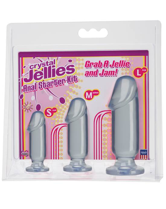 Crystal Jellies Anal Starter Kit  Clear