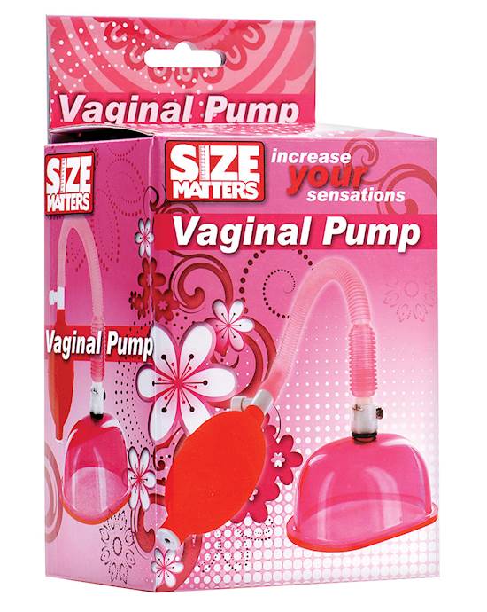 Size Matters Clitoris Vaginal Pump Kit  Pink