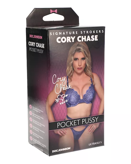 Signature Strokers Ultraskyn Pocket Pussy - Cory Chase