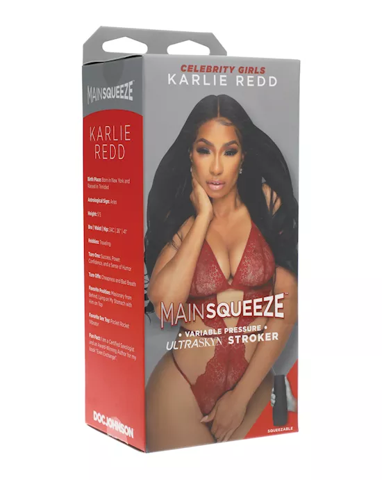 Main Squeeze Celebrity Girls Ultraskyn Pussy Stroker - Karlie Redd