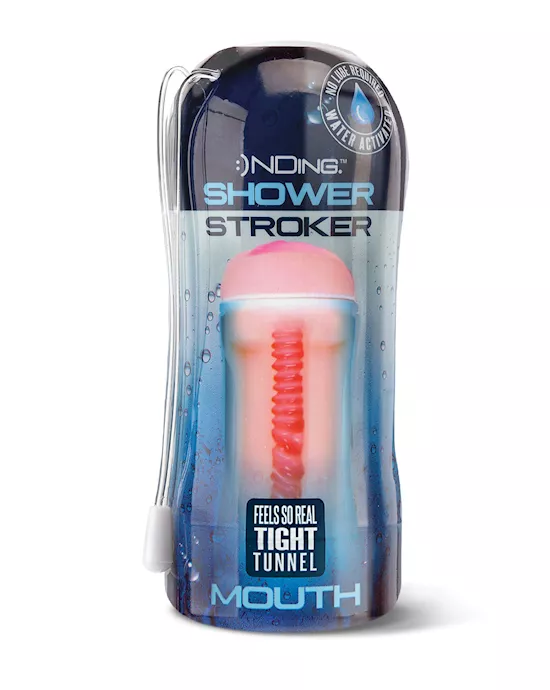 Shower Stroker Mouth - Ivory