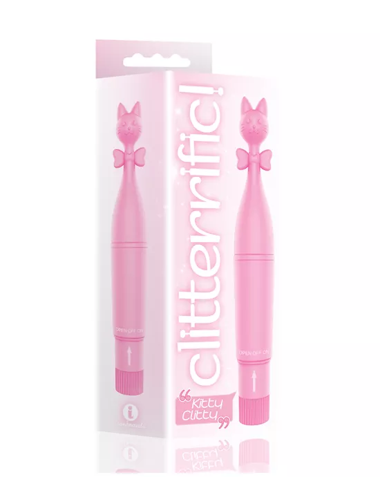 The 9's Clitterific! Kitty Clitty Clitoral Stimulator - Pink