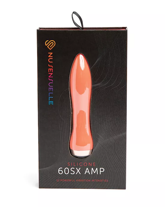 Nu Sensuelle 60sx Amp Silicone Bullet - Coral