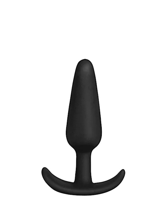 In A Bag 3" Butt Plug - Black