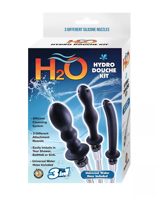 H2o Hydro Douche Kit - Black