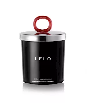 Lelo Black Pepper  Pomegranate Massage Candle