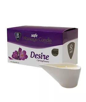 Safe Massage Candle Desire Springflower