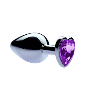 KinKi Jewelled Heart Butt Plug
