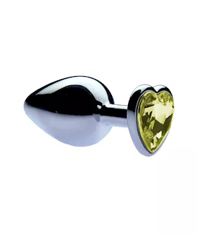 KinKi Jewelled Heart Butt Plug