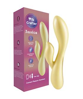 Jessica Silicone Rabbit Vibrator With App Control