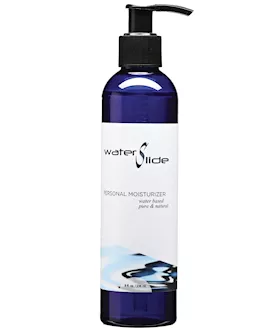 Earthly Body Waterslide Personal Lubricant wCarrageenan  8 oz Bottle
