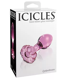 Icicles No 48 Butt Plug  Pink