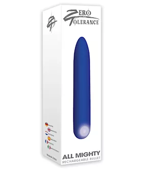 Zero Tolerance All Mighty Rechargeable Bullet  Blue